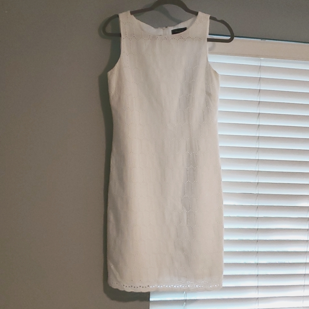 White Eyelet Dress